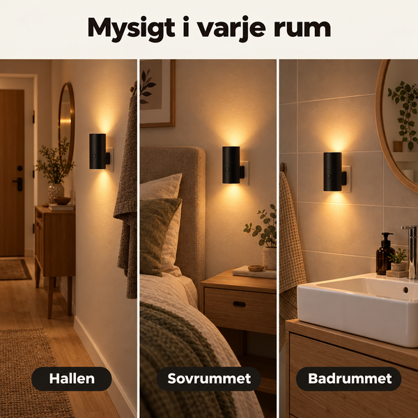 Glimt™ – Vägglampa för eluttaget