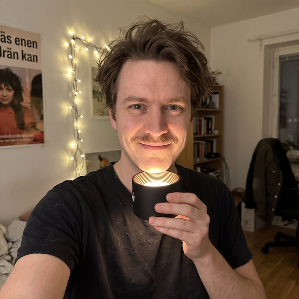 Alba trådlös vägglampa