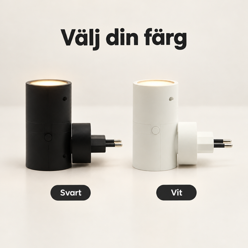 Glimt™ – Vägglampa för eluttaget