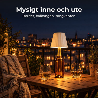 Kork™ – Trådlös lampa för flaskan