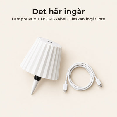 Kork™ – Trådlös lampa för flaskan