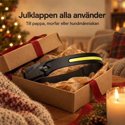 Ljusbåge™ – Pannlampa med 230° ljus