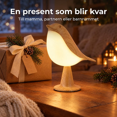 Sparv™ – Trådlös fågellampa med touch