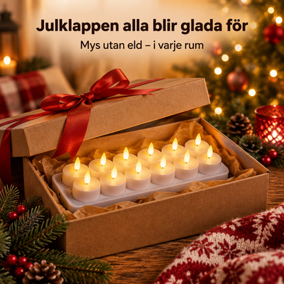 Stilla™ – Uppladdningsbara LED-värmeljus