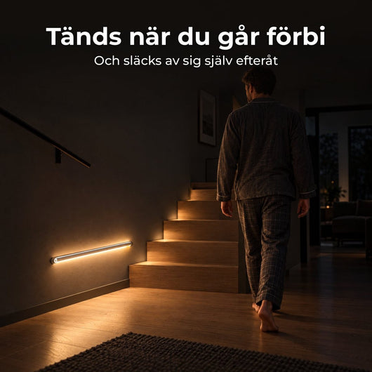 Strimma™ – Trådlös LED-list med rörelsesensor