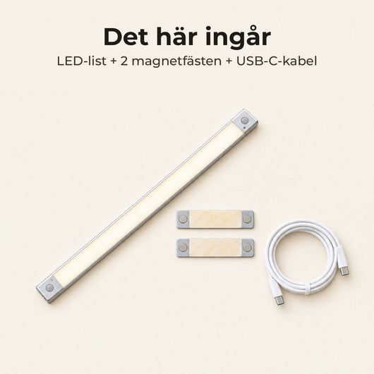 Strimma™ – Trådlös LED-list med rörelsesensor