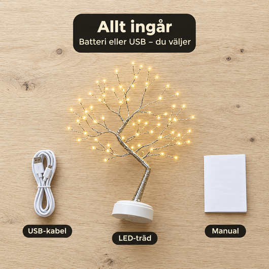 Tingeling™ – LED-träd med 108 lampor